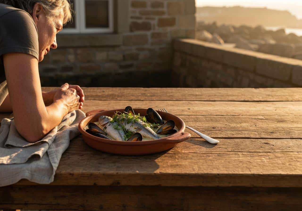 recette roussette à la normande