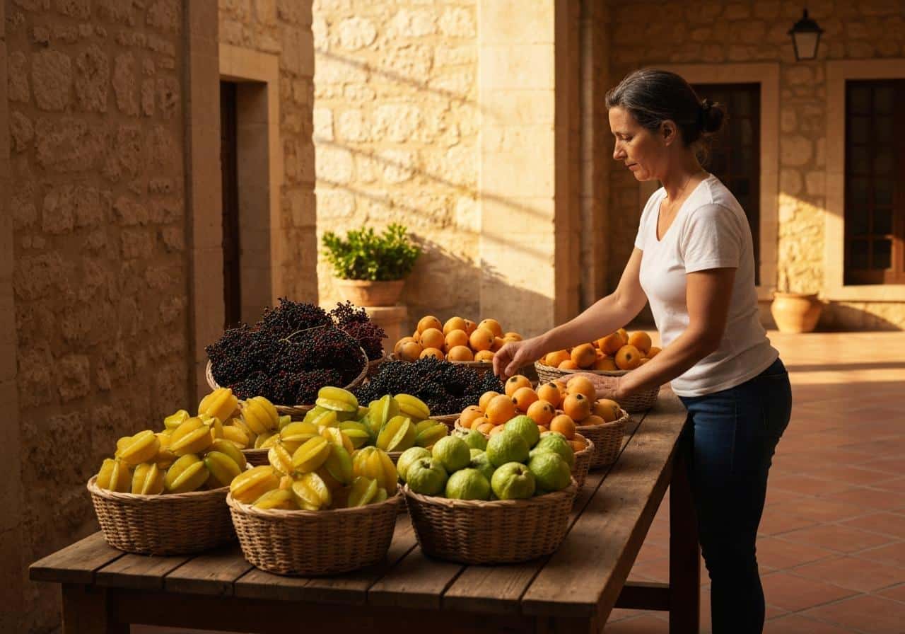 fruit en e​
