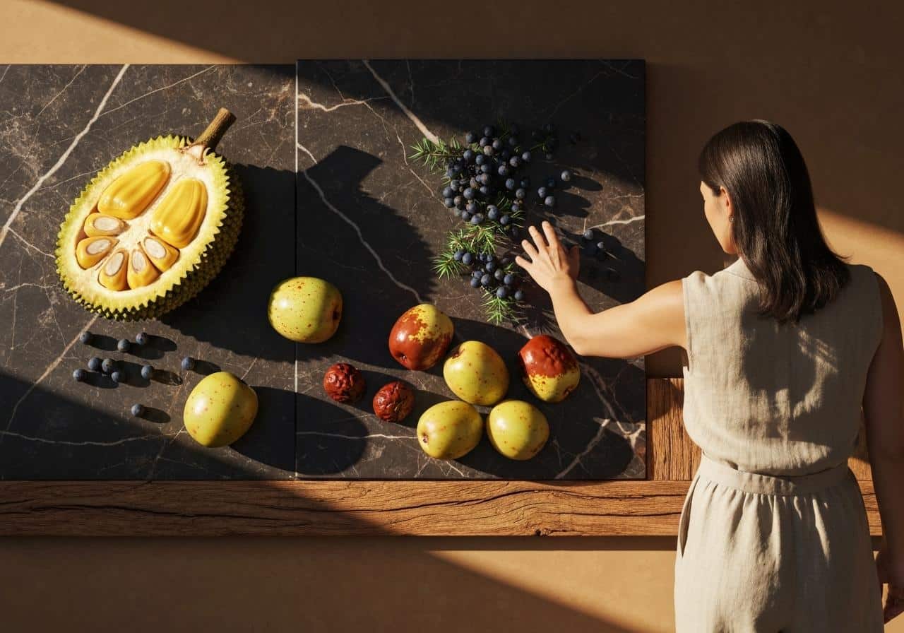 fruit en j