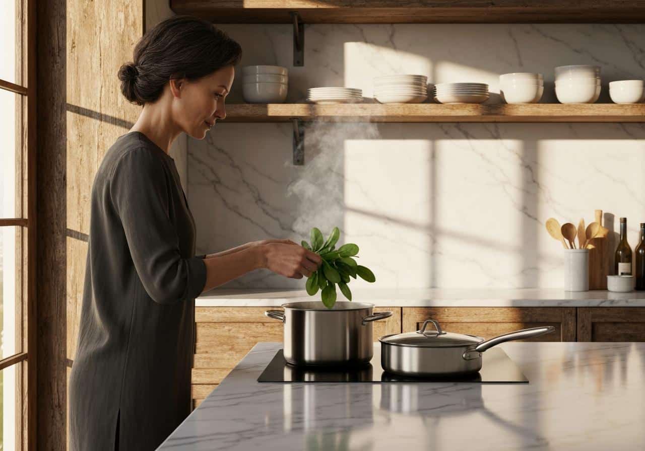 temps de cuisson epinard frais à l'eau