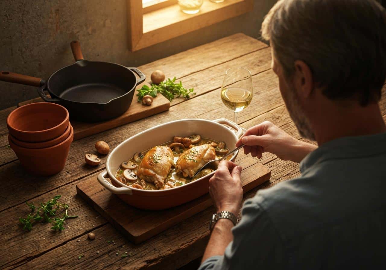 recette lapin cookeo vin blanc​