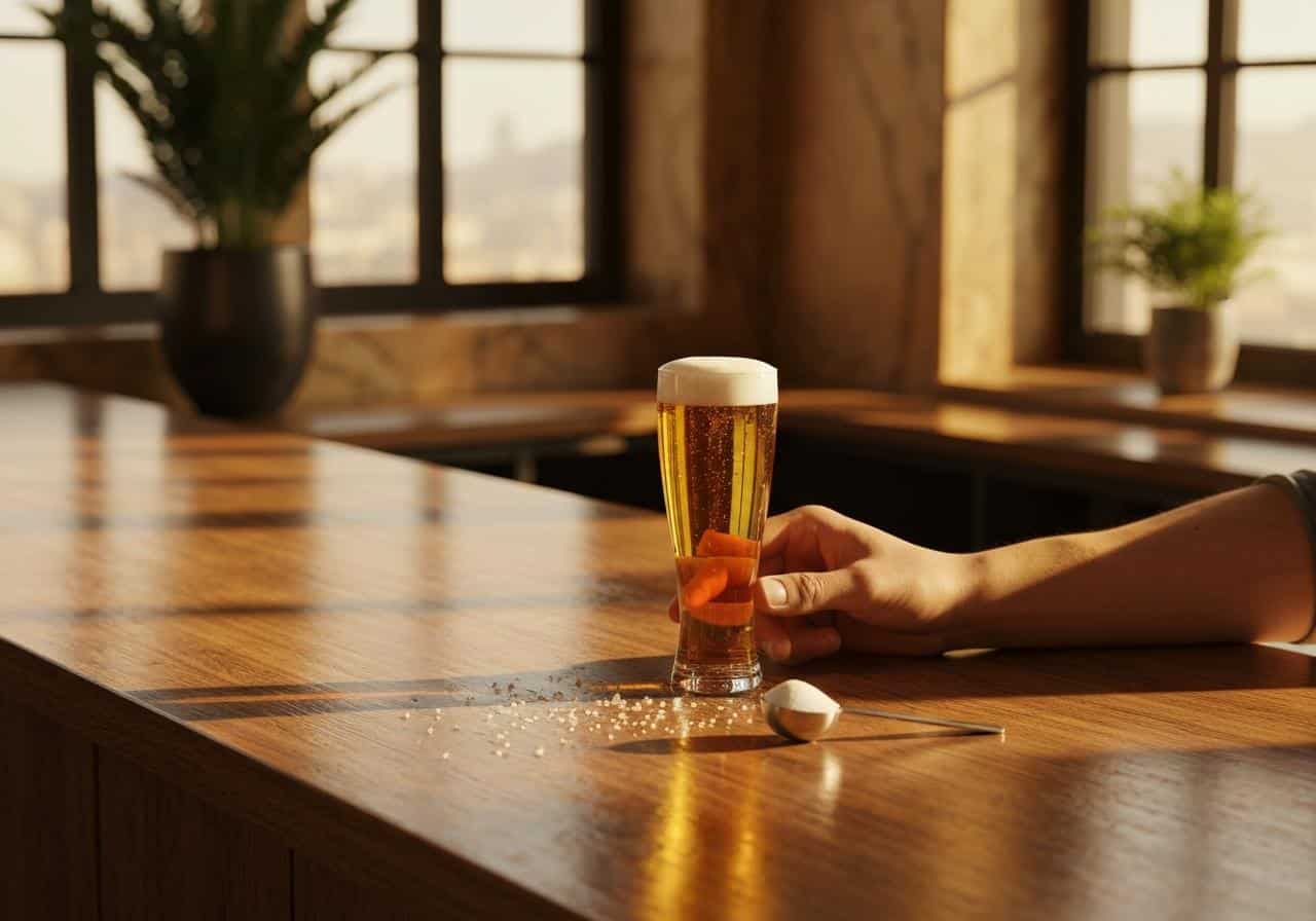 sucre dans la biere