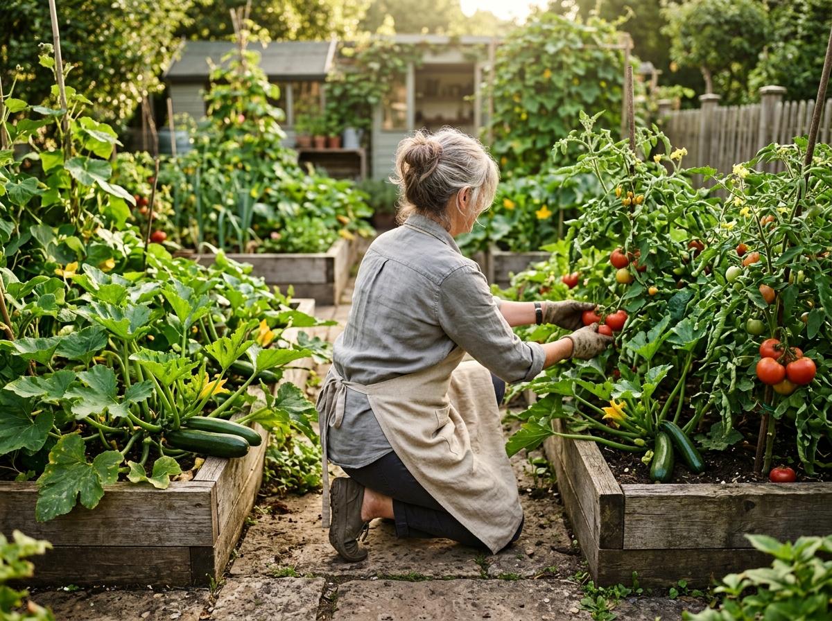 Est-il possible d'associer des courgettes et des tomates ?