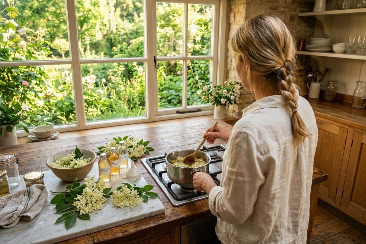 Quelle est la recette du sirop de sureau maison ?