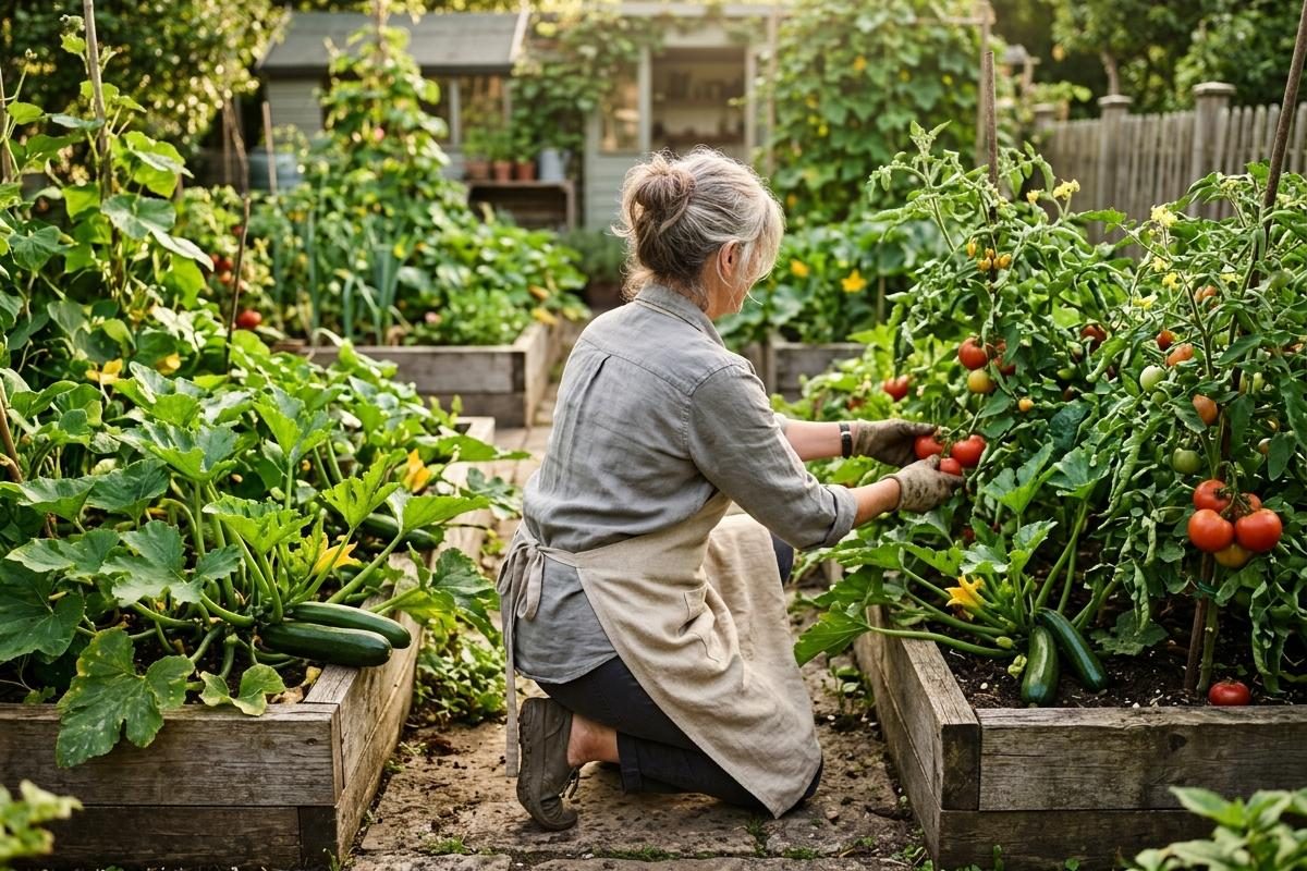 Est-il possible d'associer des courgettes et des tomates ?