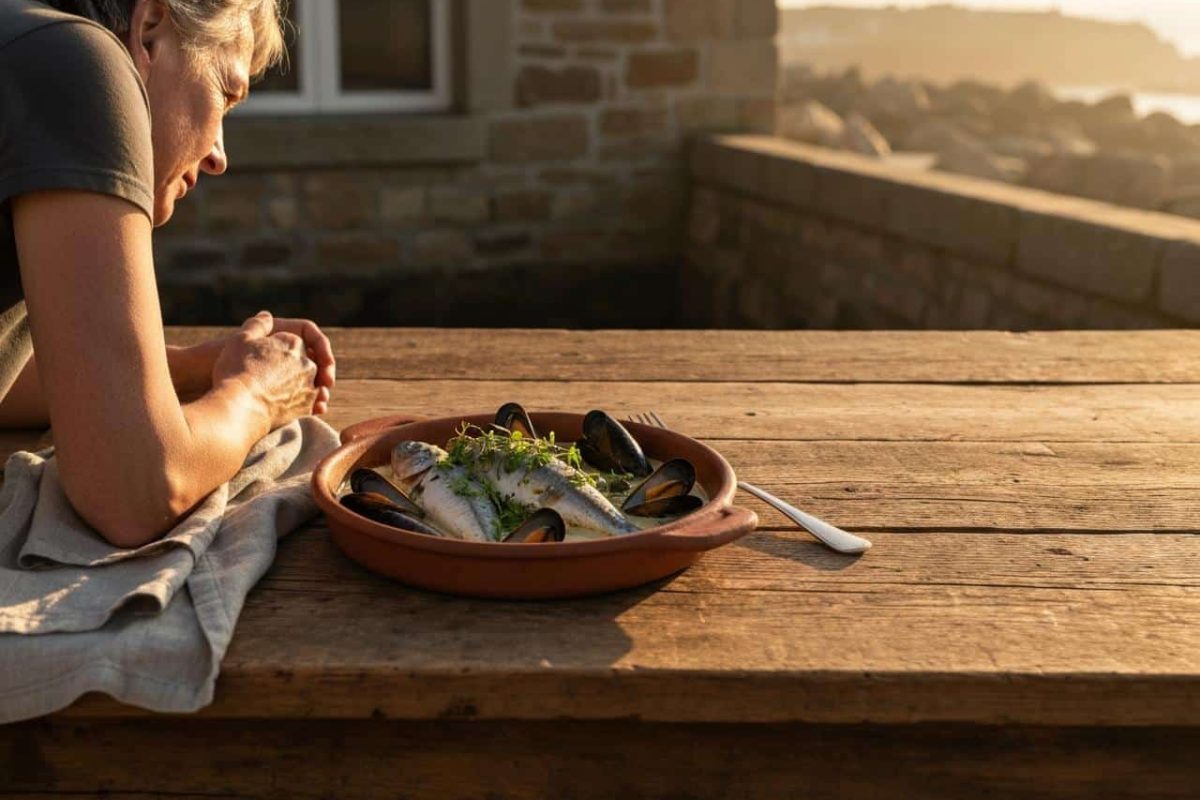 recette roussette à la normande