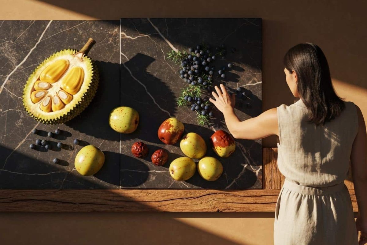 fruit en j